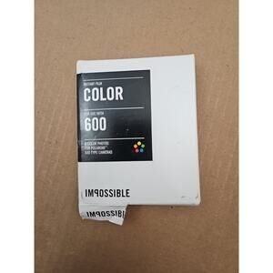 POLAROID IMPOSSIBLE 600 INSTANT FILM 8 COLOR PHOTOS 06/2015